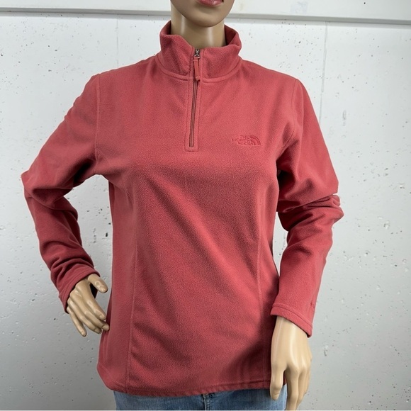 The North Face Women’s Medium Dark Autumn Canyon Quarter Zip Fleece Pullover - Picture 1 of 14